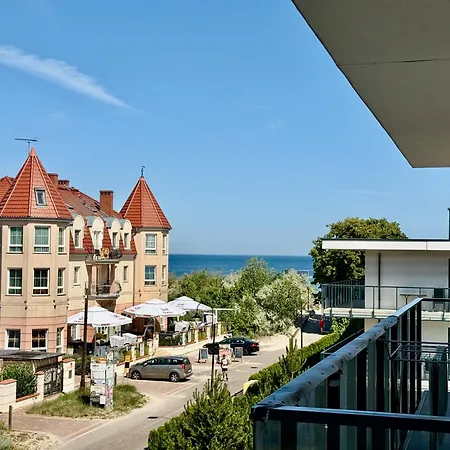 D302 Classik Z Basenem, Sauna, Jacuzzi, Przy Samej Plazy - 5d Apartment Niechorze