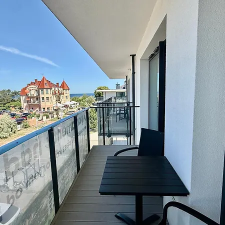 D302 Classik Z Basenem, Sauna, Jacuzzi, Przy Samej Plazy - 5d Apartment Niechorze